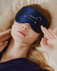 Masque de Nuit en Soie des 12 Constellations