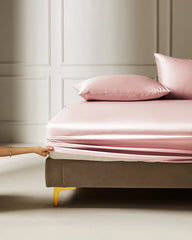 Ensemble de Draps Housses en Soie 25 Momme 3 Pièces