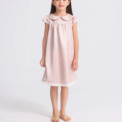 Chemise de Nuit en Soie pour Fille Enfant