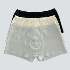 Boxer en Soie pour Homme Confortable pour la Peau