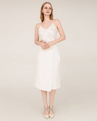 Jupe Tailleur en Soie 40 Momme