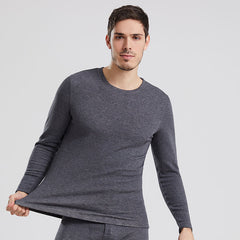 Ensemble de Sous-Vêtements Thermiques en Soie pour Homme Extra Chaleur