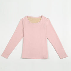 Ensemble Thermique en Soie Extra Chaude pour Femme Rose Pink