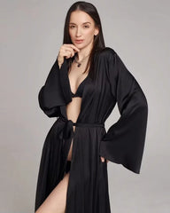 Robe en Soie Longue de Luxe pour Femme