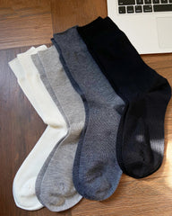 Chaussettes homme en cachemire mélangé – talon 90°