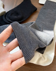 Chaussettes homme en cachemire mélangé – talon 90°