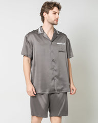 Ensemble de pyjama en soie classique pour homme