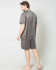 Ensemble de pyjama en soie classique pour homme