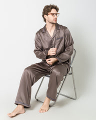Pajamas en Soie de Luxe pour Homme
