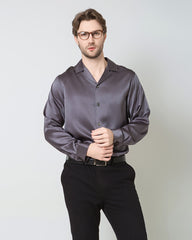 Chemise Business Homme en Soie Pure