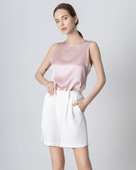 Short Bermuda en Soie 40 Momme