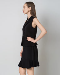 Gilet en Soie V-Neck 40 Momme