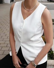 Gilet en Soie 40 Momme