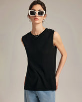 Débardeur en jersey de soie