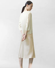 Cardigan en soie basique femme