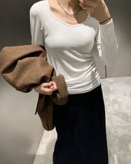 Ensemble de sous-vêtements thermiques brossés pour femme