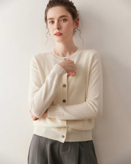 Gilet en cachemire léger pour femme