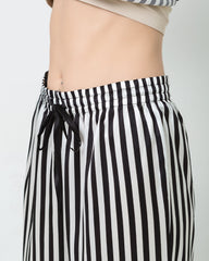 Ensemble de Pyjama en Soie Rayée