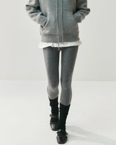 Leggings thermiques en laine pour femme