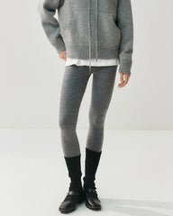 Leggings thermiques en laine pour femme