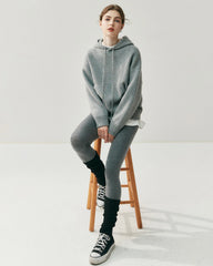 Leggings thermiques en laine pour femme