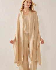 Écharpe en Cachemire à Franges pour Femme