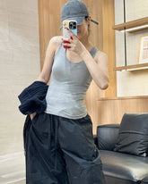 Débardeur thermique en laine avec soutien-gorge intégré