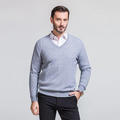 Pull en Cachemire pour Homme à Col en V