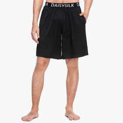 Boxers en Soie Imprimée pour Hommes Daisysilk