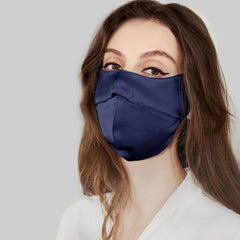 Masque de Protection pour le Coin des Yeux en Soie 100%