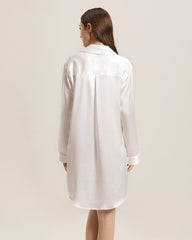 Pyjama en Soie avec Passepoil