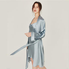 Ensemble Nuit en Soie Pure 2 Pièces