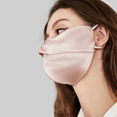Masque de Protection pour le Coin des Yeux en Soie 100%