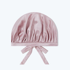 Bonnet de Soie pour Soin des Cheveux avec Nœud Papillon