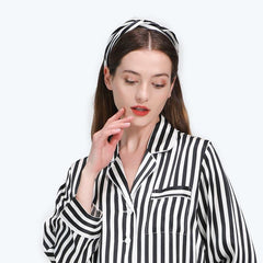 Bandeau de Cheveux à Rayures de 3CM