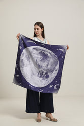 Élégant Foulard en Soie Pure