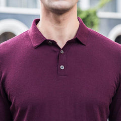 Pull en Cachemire à Col Revers pour Homme