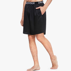 Boxers en Soie Imprimée pour Hommes Daisysilk