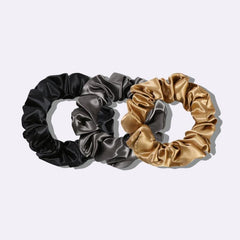 Lot de 3 Élastiques en Soie Midi 22 Momme 3,5 CM