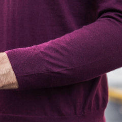 Pull en Cachemire à Col Revers pour Homme