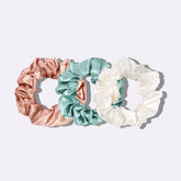 Lot de 3 Élastiques en Soie Midi 22 Momme 3,5 CM