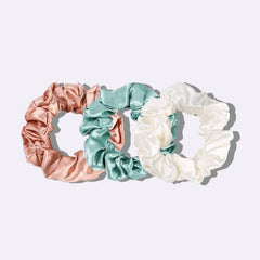 Lot de 3 Élastiques en Soie Midi 22 Momme 3,5 CM