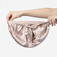 Bonnet de Nuit en Soie à Design Ajustable 19 Momme