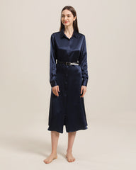 Robe Longue en Soie 22 Momme