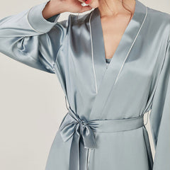 Ensemble Nuit en Soie Pure 2 Pièces