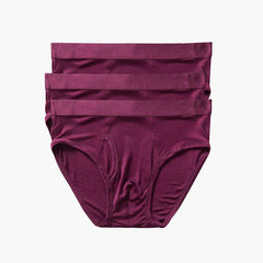 Boxers en Soie pour Hommes 100 % Soie Tricotée - Lot de 3