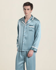 Ensemble de Pyjama en Soie pour Homme