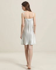 Robe de Nuit en Soie Ajustée
