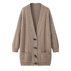Cardigan Moyen en Cachemire
