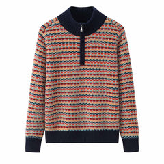 Pull Col Roulé en Cachemire Pur Classique